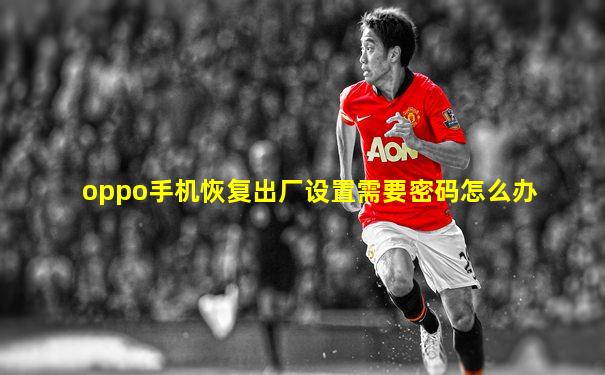 oppo手机恢复出厂设置需要密码怎么办
