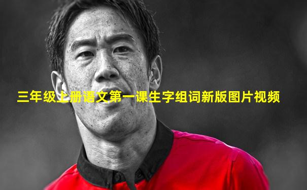 三年级上册语文第一课生字组词新版图片视频
