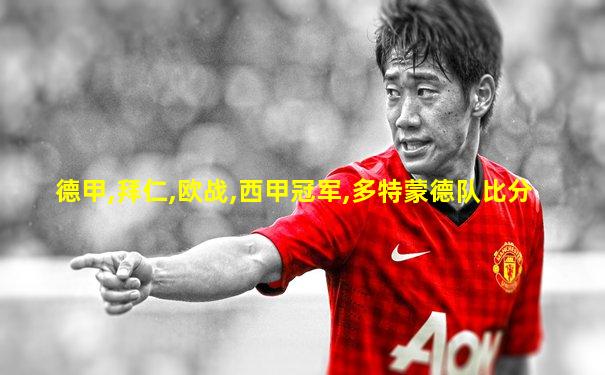 德甲,拜仁,欧战,西甲冠军,多特蒙德队比分
