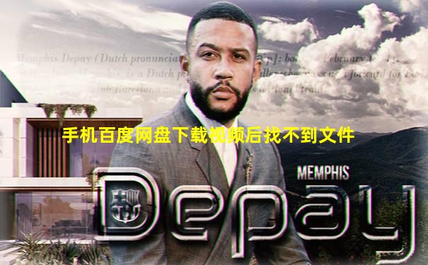手机百度网盘下载视频后找不到文件