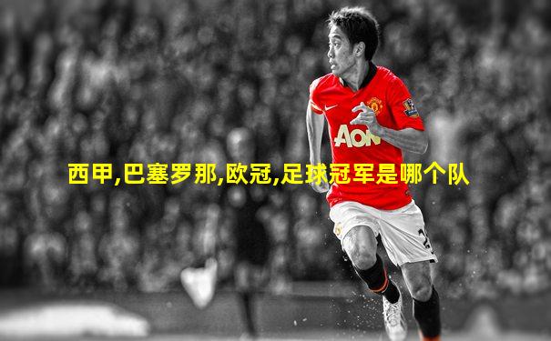 西甲,巴塞罗那,欧冠,足球冠军是哪个队